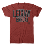 LEGDAY ERRDAY by  LFTHVY™ RED ALERT colorway ONLY 3X LEFT